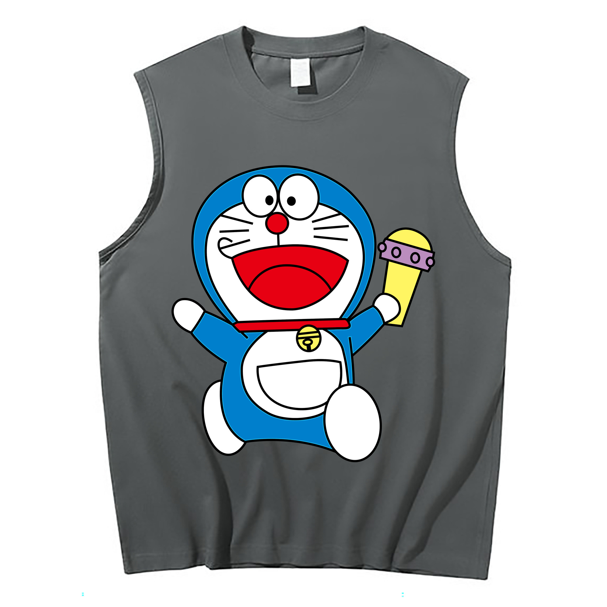 （画像用） ドラえもん Doraemon コットン100％タンクトップ（フロントプリント）
